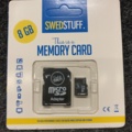 1412511-2 50 Micro SD memory cards 8GB