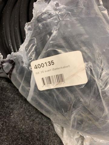 1413567-6 RK 35 svart batterikabel