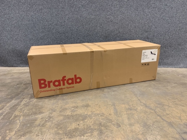 1413829-2 2 st Vilsängar/Solsängar Brafab Rana Vit/Svart