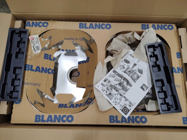 1413835-2 Diskho - Blanco Tipo 8 Compact, Rostfritt stål