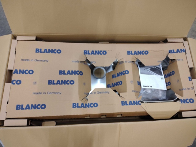 1413836-2 Diskho - Blanco Median 8S, Rostfritt stål