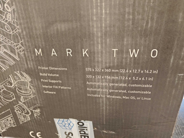 1400456-13 3D Printer Markforged MARK TWO