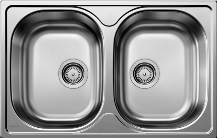 1413835-1 Diskho - Blanco Tipo 8 Compact, Rostfritt stål