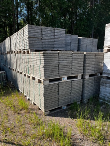 1413958-2 Markplattor Nenset 400x400x45 mm 13,44 m2