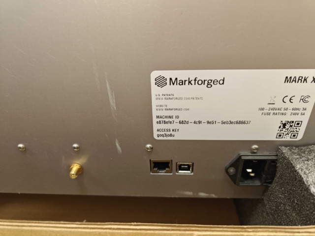 1400457-8 3D Printer Markforged MARK X