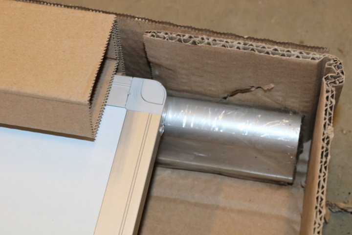 1300830-6 1 st Ny Whiteboard på golvstativ