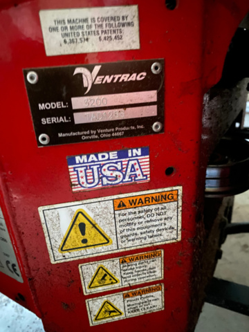 1406432-4 Frontklippare Ventrac  3200 (Reparationsobjekt)