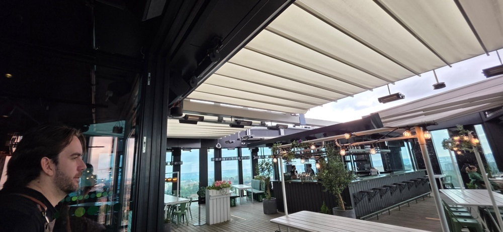 1319984-4 Pergola / markis  Stobags höger