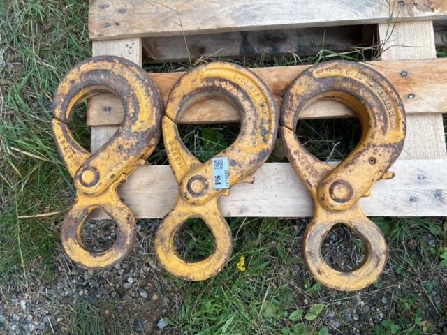 1378089-1 Säkerhetskrokar lyftkrokar 3st