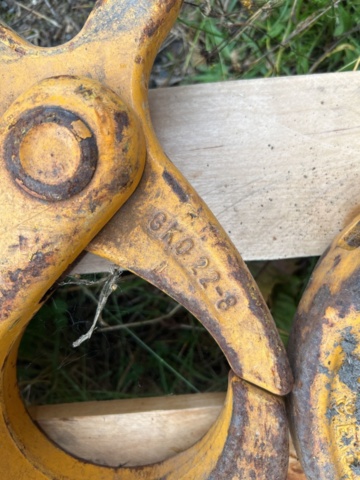 1378089-3 Säkerhetskrokar lyftkrokar 3st