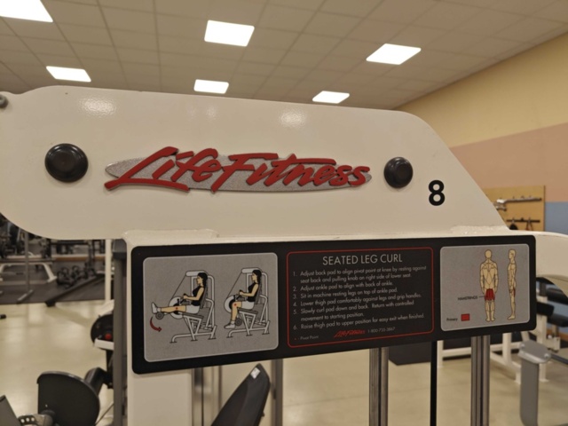 1400492-2 Seated Leg Curl - Life Fitness