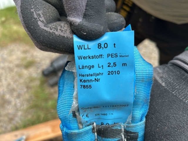 1378090-7 Lyftkrokar, shacklar, lyftstroppar