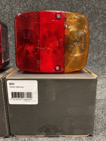 1413611-3 2 st Baklampor, Strands 80092