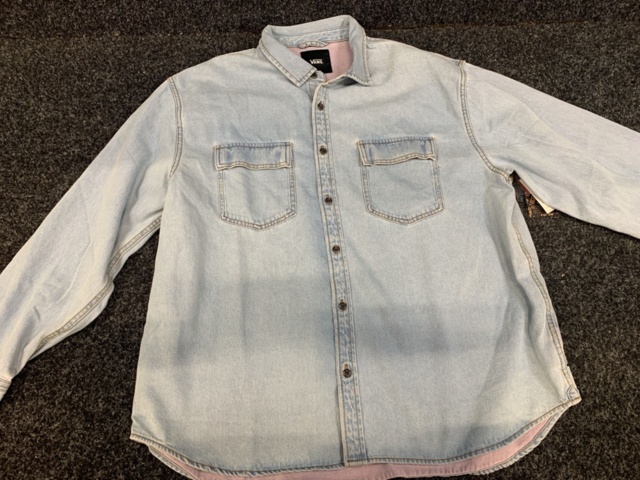 1414312-1 Jeansjacka Vans, Strl XL