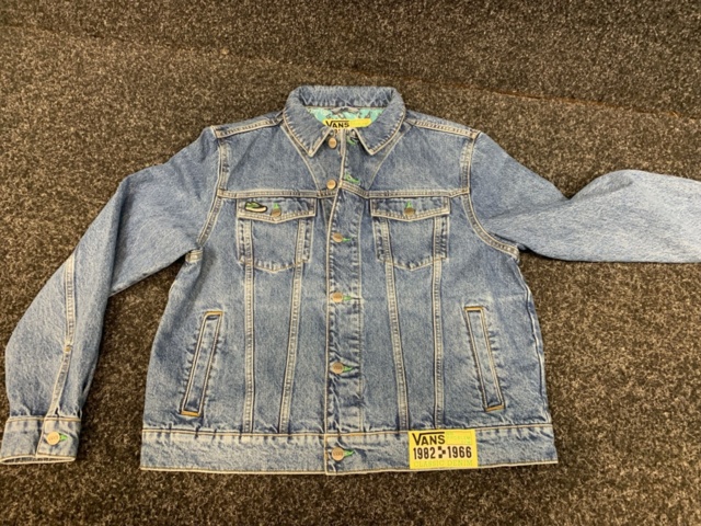 1414315-1 Jeansjacka Vans, Strl S