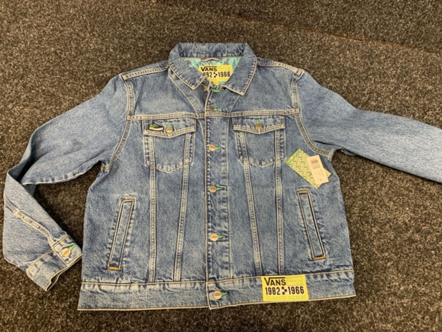 1414316-1 Jeansjacka Vans, Strl S