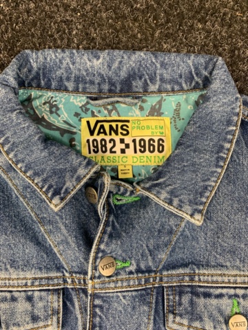 1414316-2 Jeansjacka Vans, Strl S