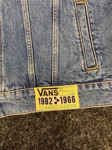 1414316-4 Jeansjacka Vans, Strl S