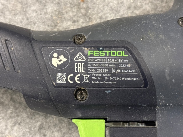 918877-9 Festool machines