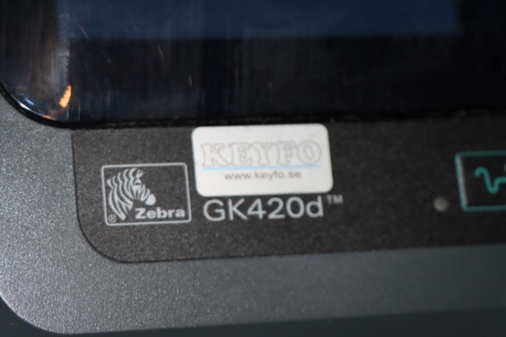 1295625-2 Etikettskrivare Zebra GK420d