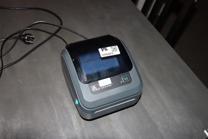 1295625-1 Etikettskrivare Zebra GK420d