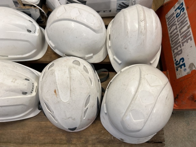 1383223-2 Parti med skyddshjälmar och skotork - Kask, Bright