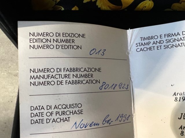 1385793-13 Klocka / armbandsur Gianni Versace Medusa Limited edition #013/500 -98