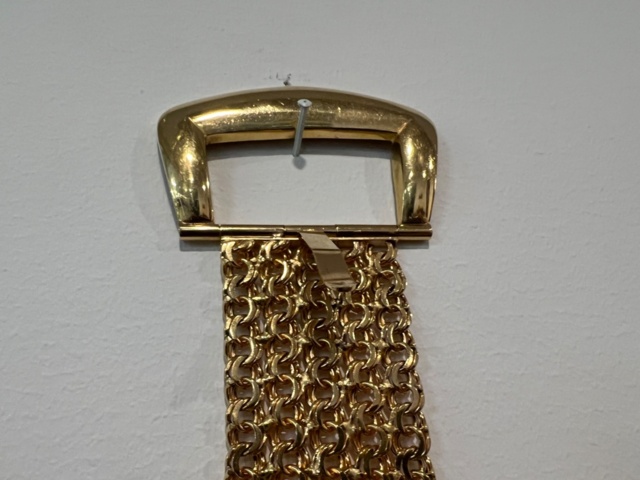 1385794-11 Investeringsguld 18k - Bälte X-länk med bygelspänne 1030g