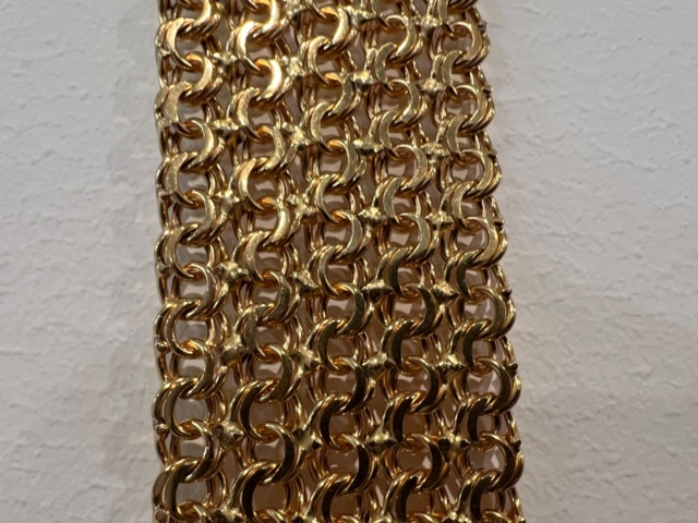 1385794-12 Investeringsguld 18k - Bälte X-länk med bygelspänne 1030g