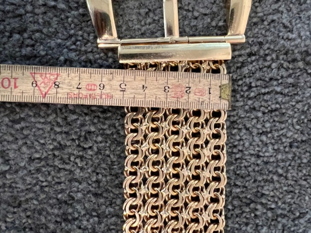 1385794-19 Investeringsguld 18k - Bälte X-länk med bygelspänne 1030g