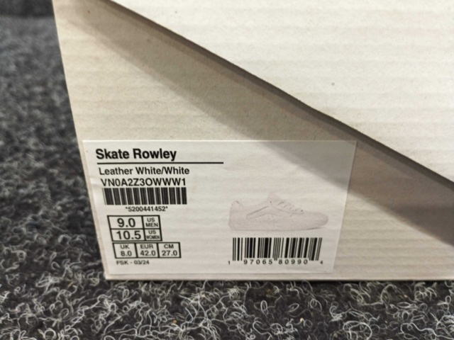 1414429-3 Skor Vans Skate Rowley, Strl 42