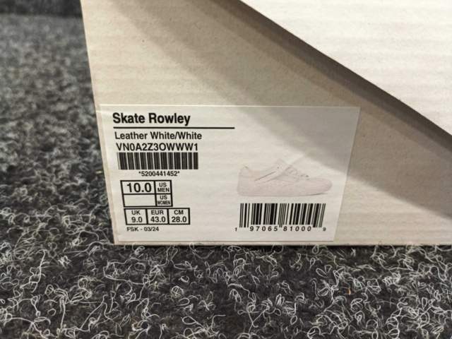 1414436-3 Skor Vans Skate Rowley, Strl 43