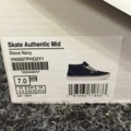 1414452-3 Skor Vans Authentic Mid, Strl 39