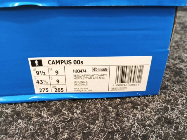 1414469-3 Skor Adidas Campus 00s, Strl 43 1/3