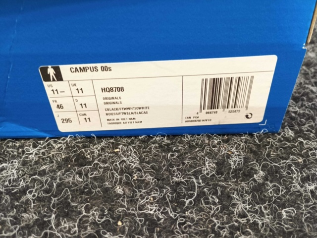 1414472-3 Skor Adidas Campus 00s, Strl 46