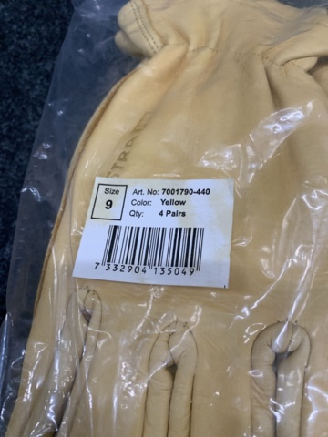 1414518-4 8 st Arbetshandskar Hestra Drivers Work, Strl 8 & 9