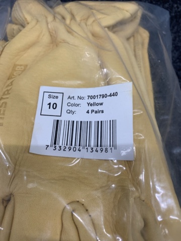 1414519-5 11 st Arbetshandskar Hestra Drivers Work, Strl 9, 10 & 11