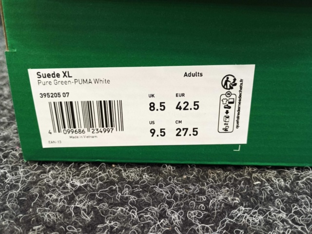 1414692-3 Skor Puma Suede XL, Strl 42,5