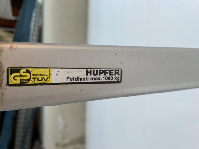 1411299-3 Hupfer storkökshylla för kylrum Aluminium