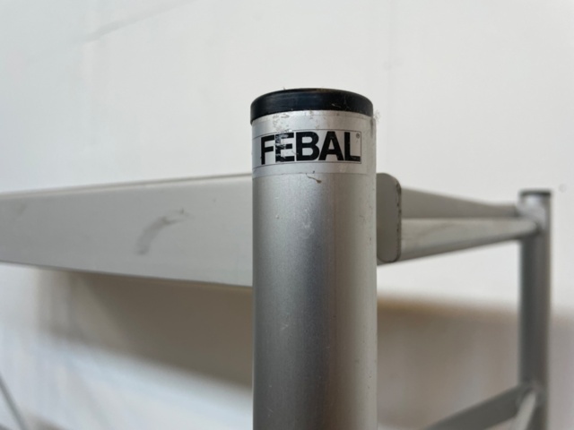 1414702-4 Febal storkökshylla i aluminium