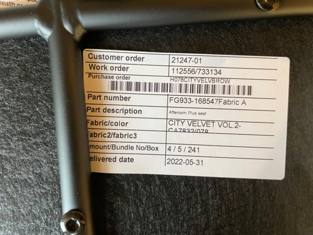 1414704-7 Stol Afterroom Menu