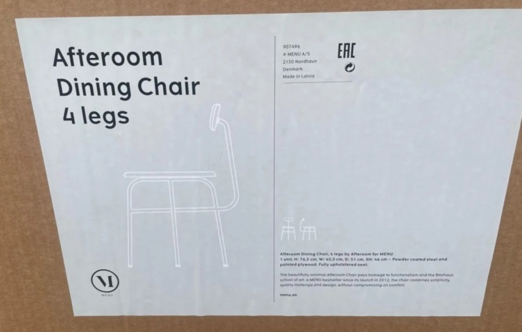 1414704-10 Stol Afterroom Menu