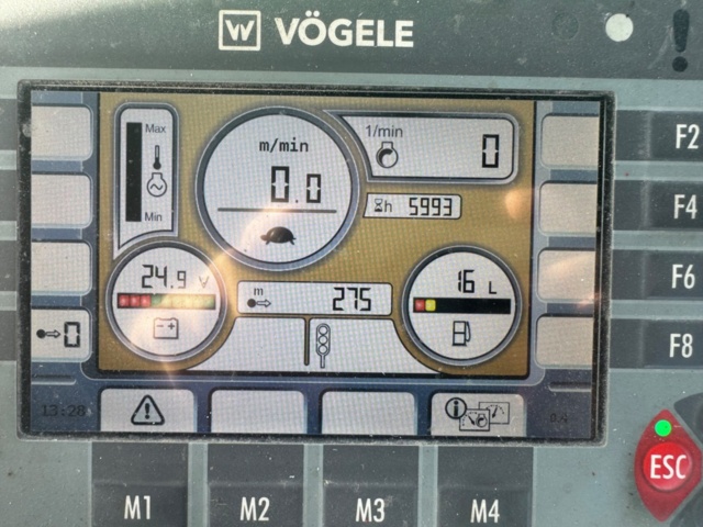 1199596-46 Vögele Super 1303-3i Asfaltläggare