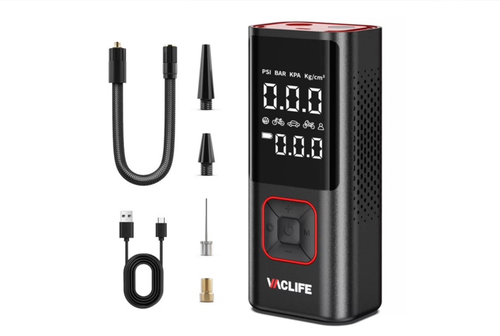 1414131-1 Däckpumpskompressor - trådlös och bärbar