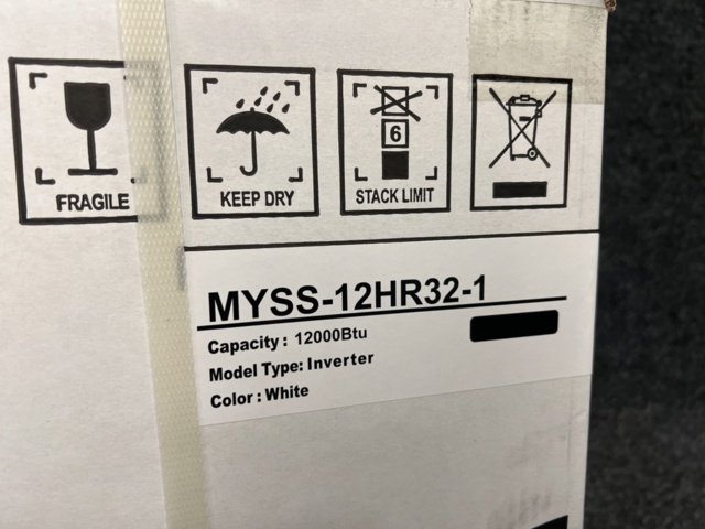 1415122-4 Luftvärmepump 12000 BTU för nordiskt klimat