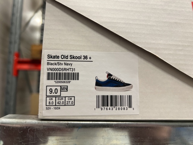 1415290-3 Skor Vans Skate Old Skool 36+, Strl 42