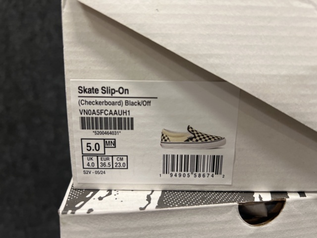 1415324-3 Skor Vans Skate Slip-On, Strl 36.5