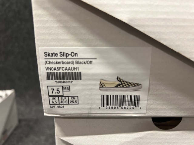 1415326-3 Skor Vans Skate Slip-On, Strl 40