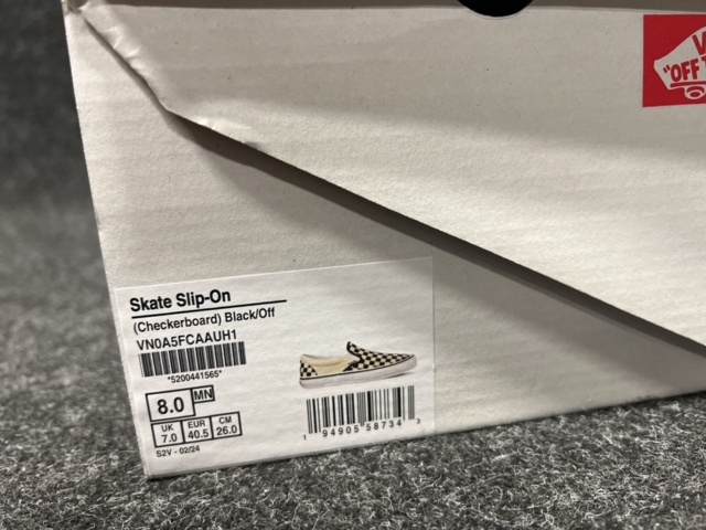 1415334-3 Skor Vans Skate Slip-On, Strl 40.5