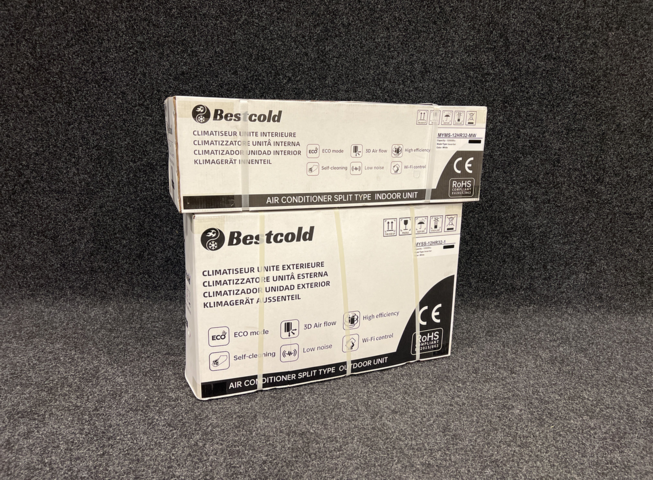 1415177-1 5 st Luftvärmepumpar 12000 BTU för nordiskt klimat